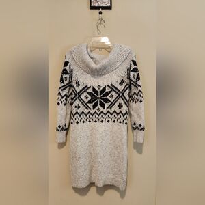 Like New Abercrombie & Fitch Cowl Neck Sweater Dress Size M